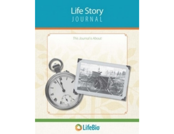 Life Story Journal – Guided Biography Memory Book Cover