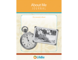 Picture of About Me Journal - 15+ questions with Care Planning & Activity Preferences