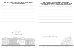 Picture of About Me Journal - 15+ questions with Care Planning & Activity Preferences