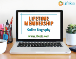 Picture of LifeBio.com  - Type Priceless Memories Online