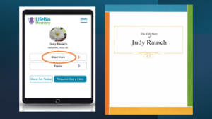 Picture of LifeBio Memory App + Life Story Book