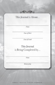 Picture of Remembering a Loved One Journal 