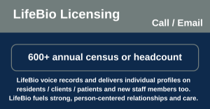 Picture of LifeBio Licensing  - Annual census or headcount of 600 + people (Monthly Billing)